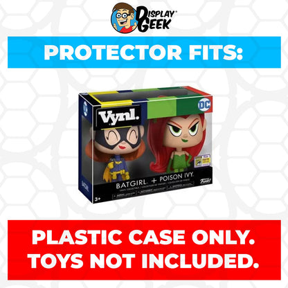 Pop Protector for Vynl 2 Pack Batgirl & Poison Ivy SDCC Funko - PPG Pop Protector Guide Search Created by Display Geek