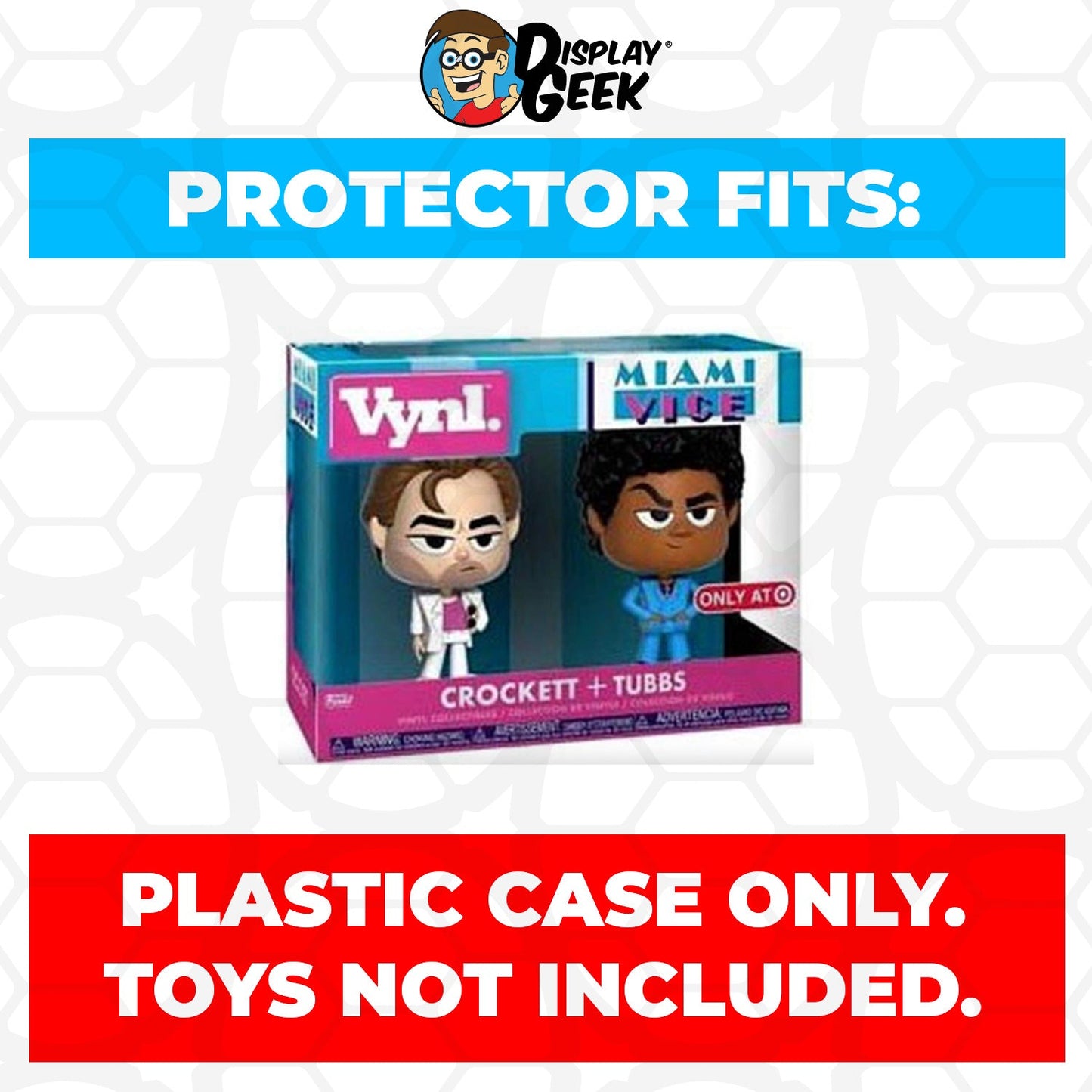 Pop Protector for Vynl 2 Pack Crockett & Tubbs Funko - PPG Pop Protector Guide Search Created by Display Geek