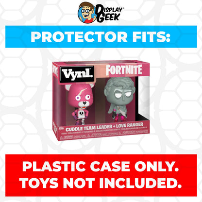 Pop Protector for Vynl 2 Pack Cuddle Team Leader & Love Ranger Funko - PPG Pop Protector Guide Search Created by Display Geek