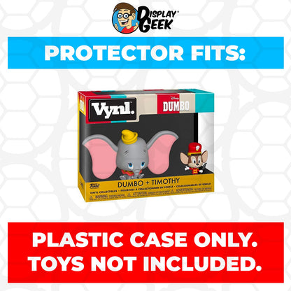 Pop Protector for Vynl 2 Pack Dumbo & Timothy Funko - PPG Pop Protector Guide Search Created by Display Geek