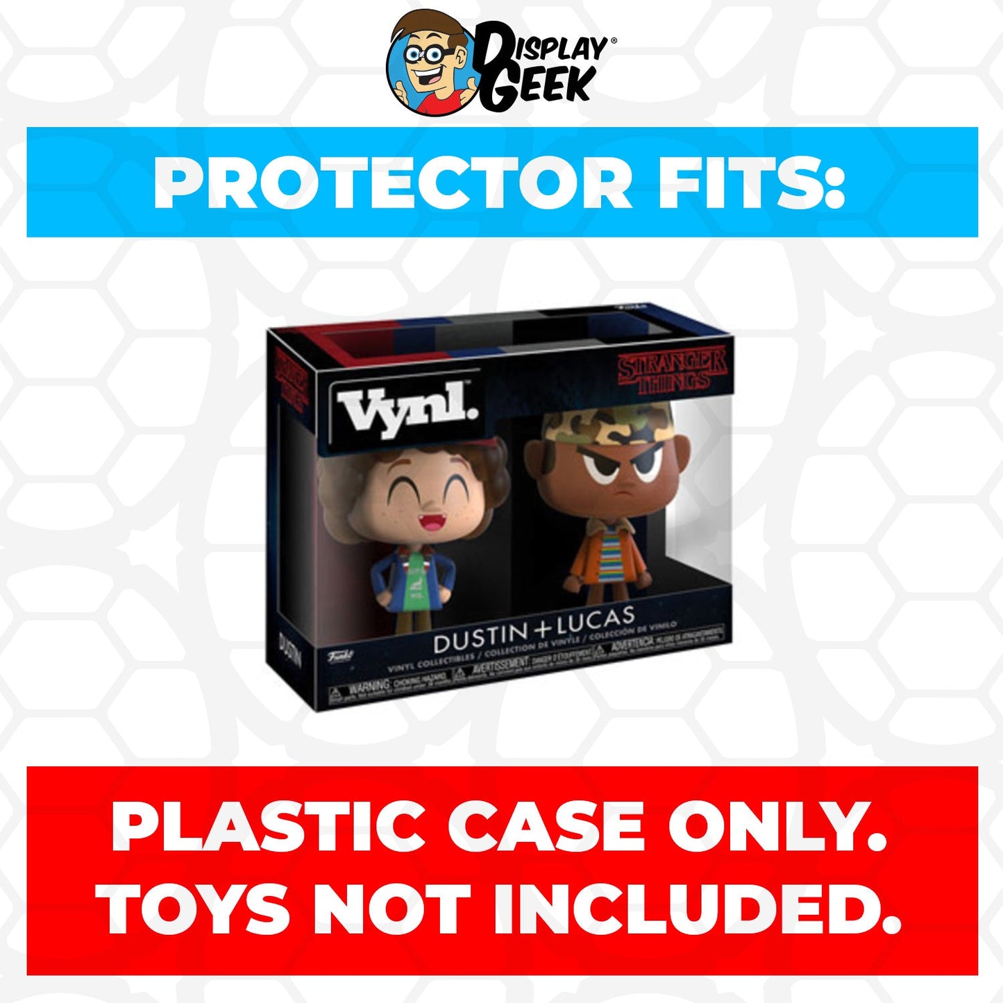 Pop Protector for Vynl 2 Pack Dustin & Lucas Funko - PPG Pop Protector Guide Search Created by Display Geek