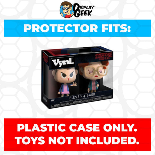 Pop Protector for Vynl 2 Pack Eleven & Barb Funko - PPG Pop Protector Guide Search Created by Display Geek