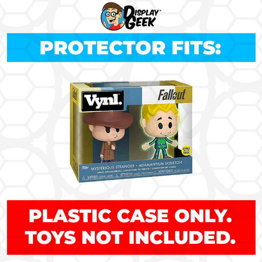 Pop Protector for Vynl 2 Pack Mysterious Stranger & Adamantium Skeleton Funko - PPG Pop Protector Guide Search Created by Display Geek