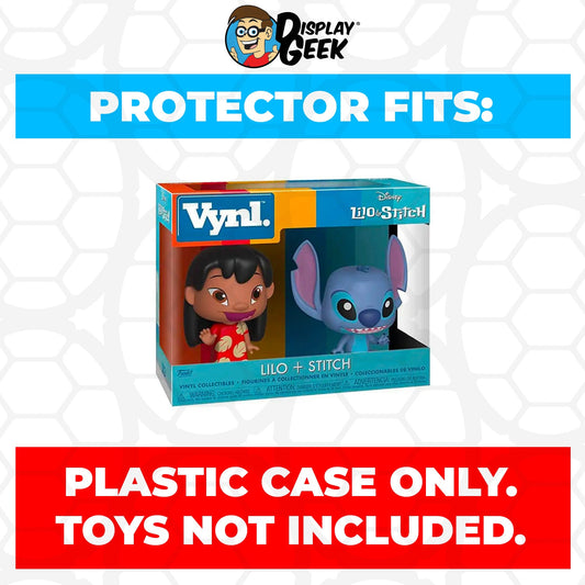 Pop Protector for Vynl 2 Pack Lilo & Stitch Funko - PPG Pop Protector Guide Search Created by Display Geek