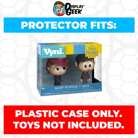 Pop Protector for Vynl 2 Pack Mary Poppins & Jack Funko - PPG Pop Protector Guide Search Created by Display Geek