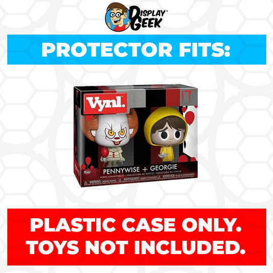 Pop Protector for Vynl 2 Pack Pennywise & Georgie Funko - PPG Pop Protector Guide Search Created by Display Geek