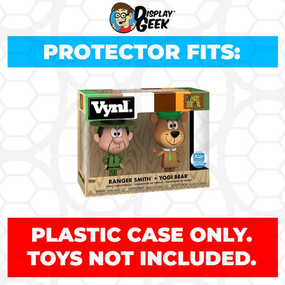 Pop Protector for Vynl 2 Pack Ranger Smith & Yogi Bear Funko - PPG Pop Protector Guide Search Created by Display Geek