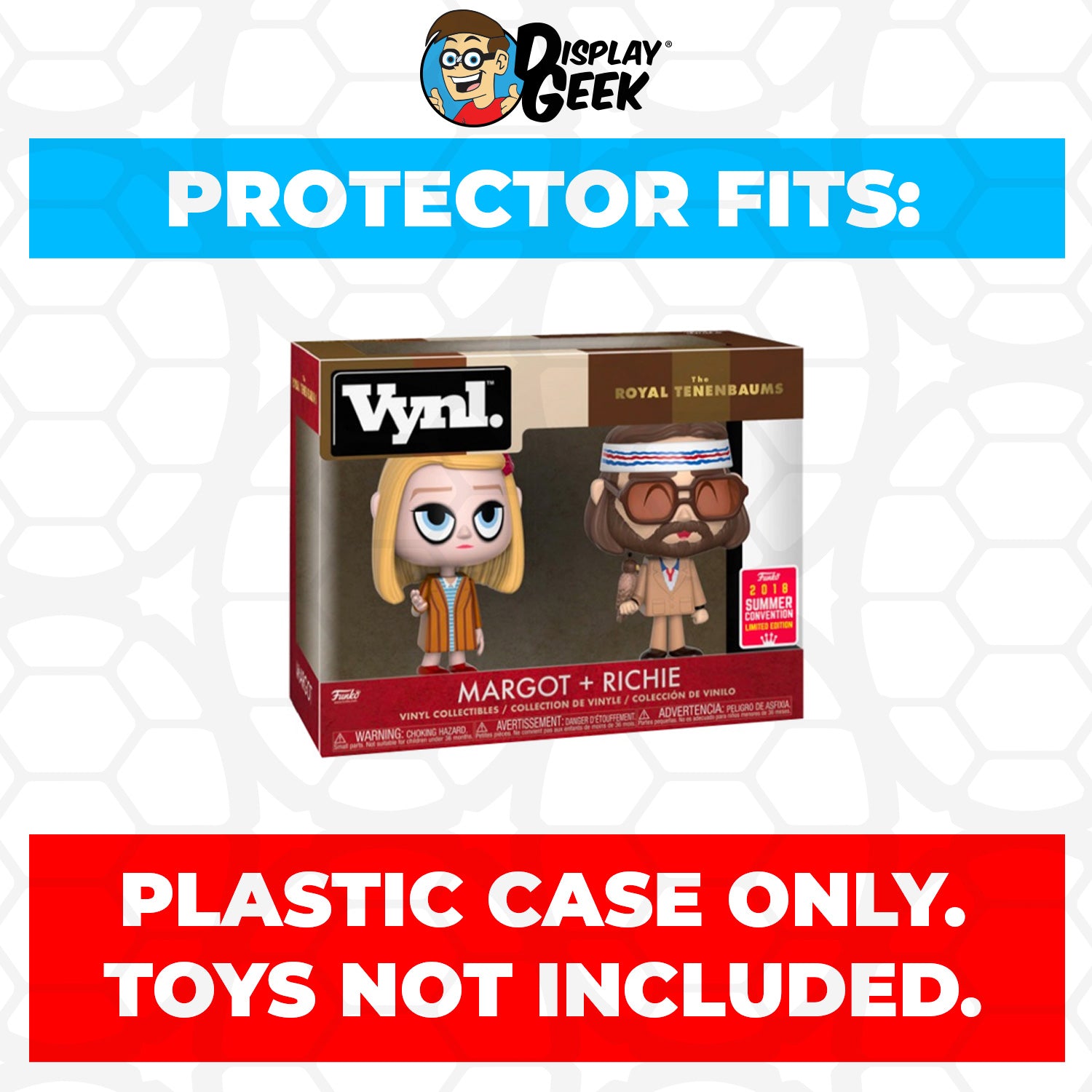 Pop Protector for Vynl 2 Pack Margot & Richie SDCC Funko - PPG Pop Protector Guide Search Created by Display Geek