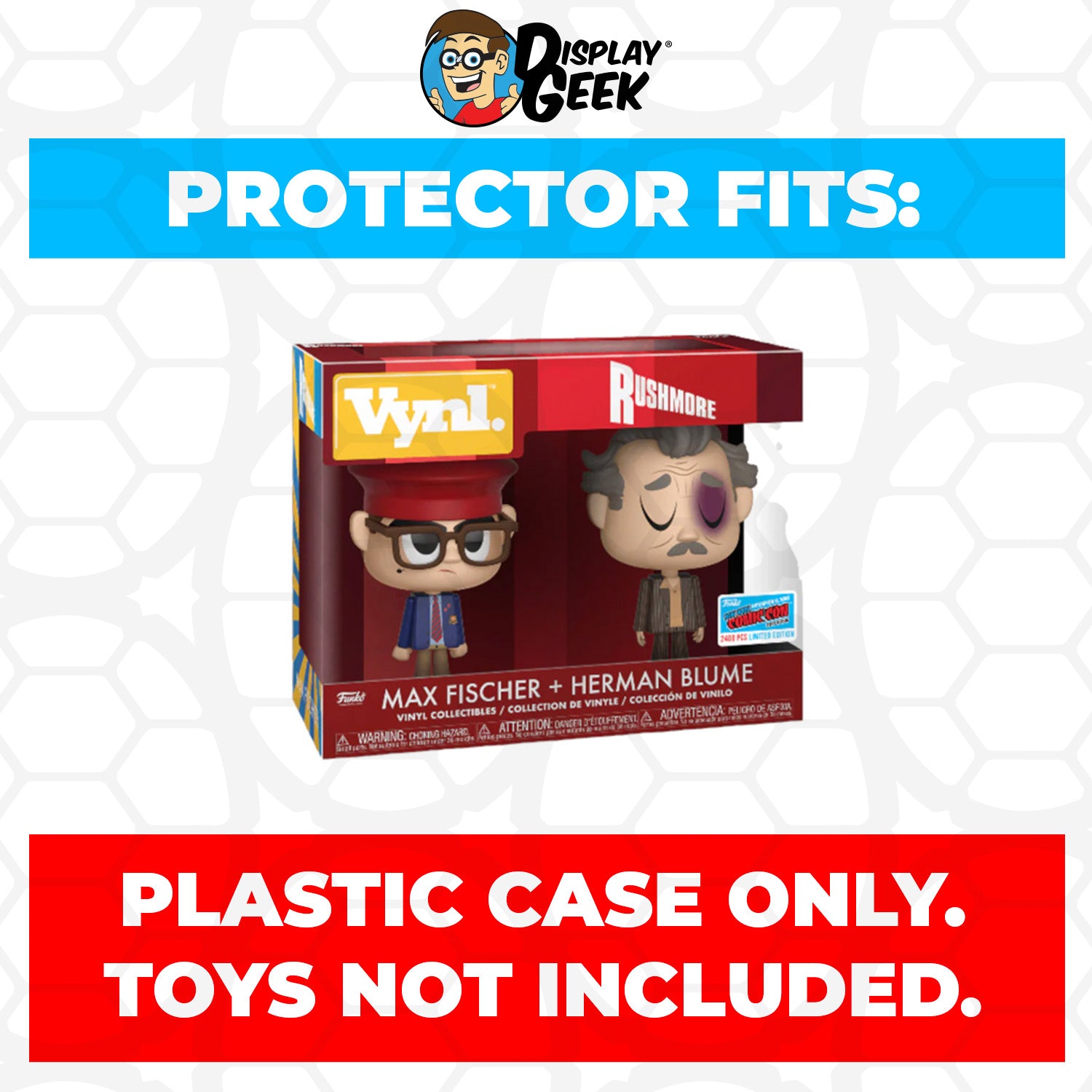 Pop Protector for Vynl 2 Pack Max Fischer & Herman Blume NYCC Funko - PPG Pop Protector Guide Search Created by Display Geek