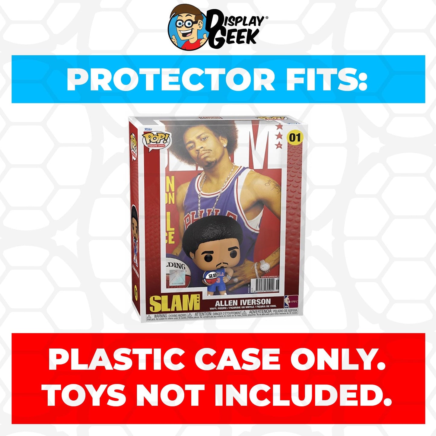 Pop Protector for Allen Iverson #01 Funko Pop Magazine Covers - PPG Pop Protector Guide Search Created by Display Geek