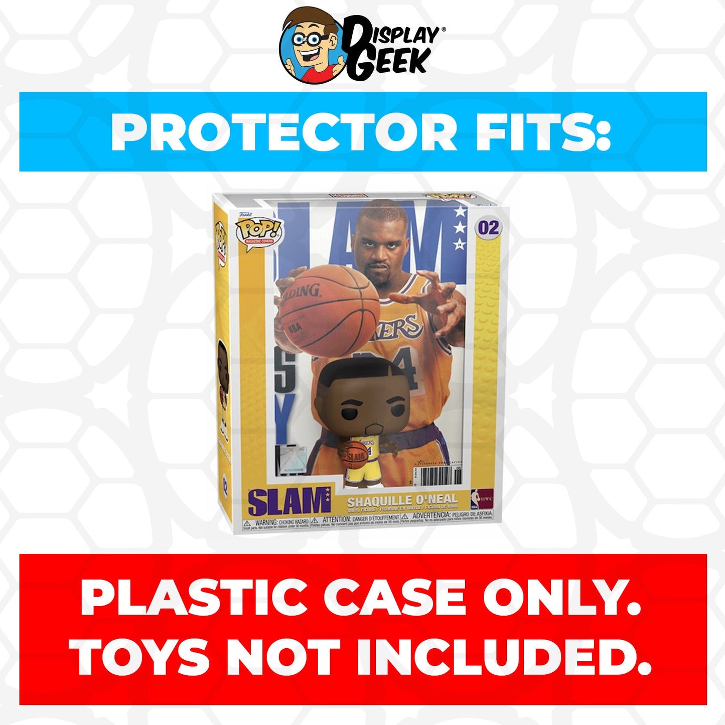 Pop Protector for Shaquille O'Neal #02 Funko Pop Magazine Covers - PPG Pop Protector Guide Search Created by Display Geek